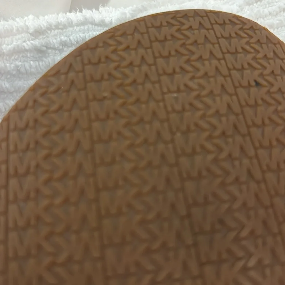 Brand new Michael Kors, wedge sandals, light brown/luggage - Picture 8 of 8